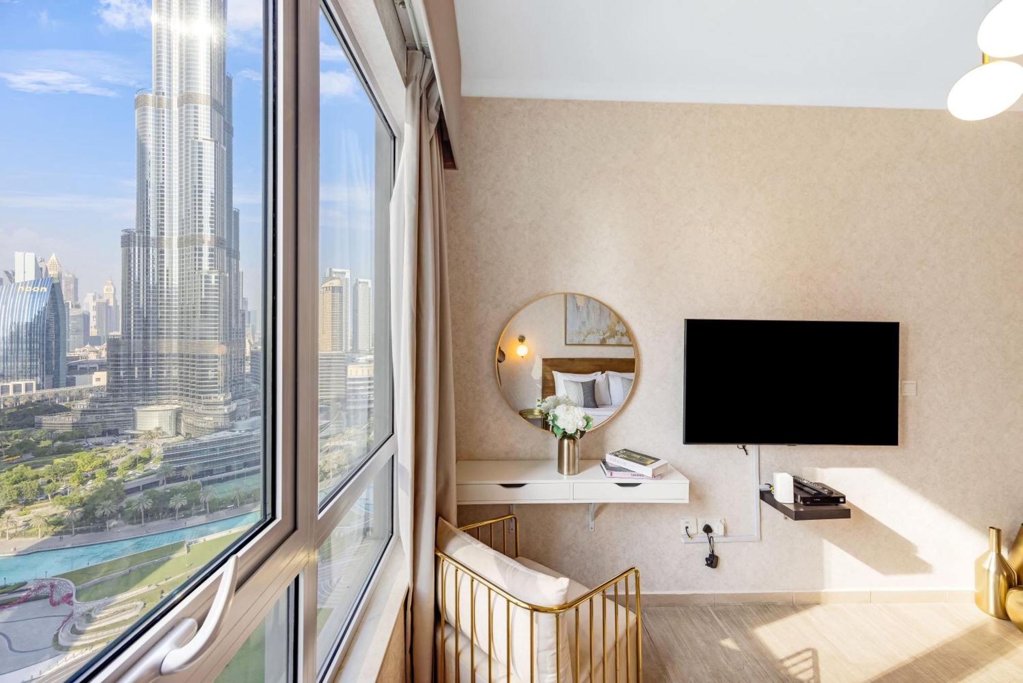 Durrani Homes - Grandiose 5Br Besides Dubai Mall With Burjkhalifa And Fountain View מראה חיצוני תמונה