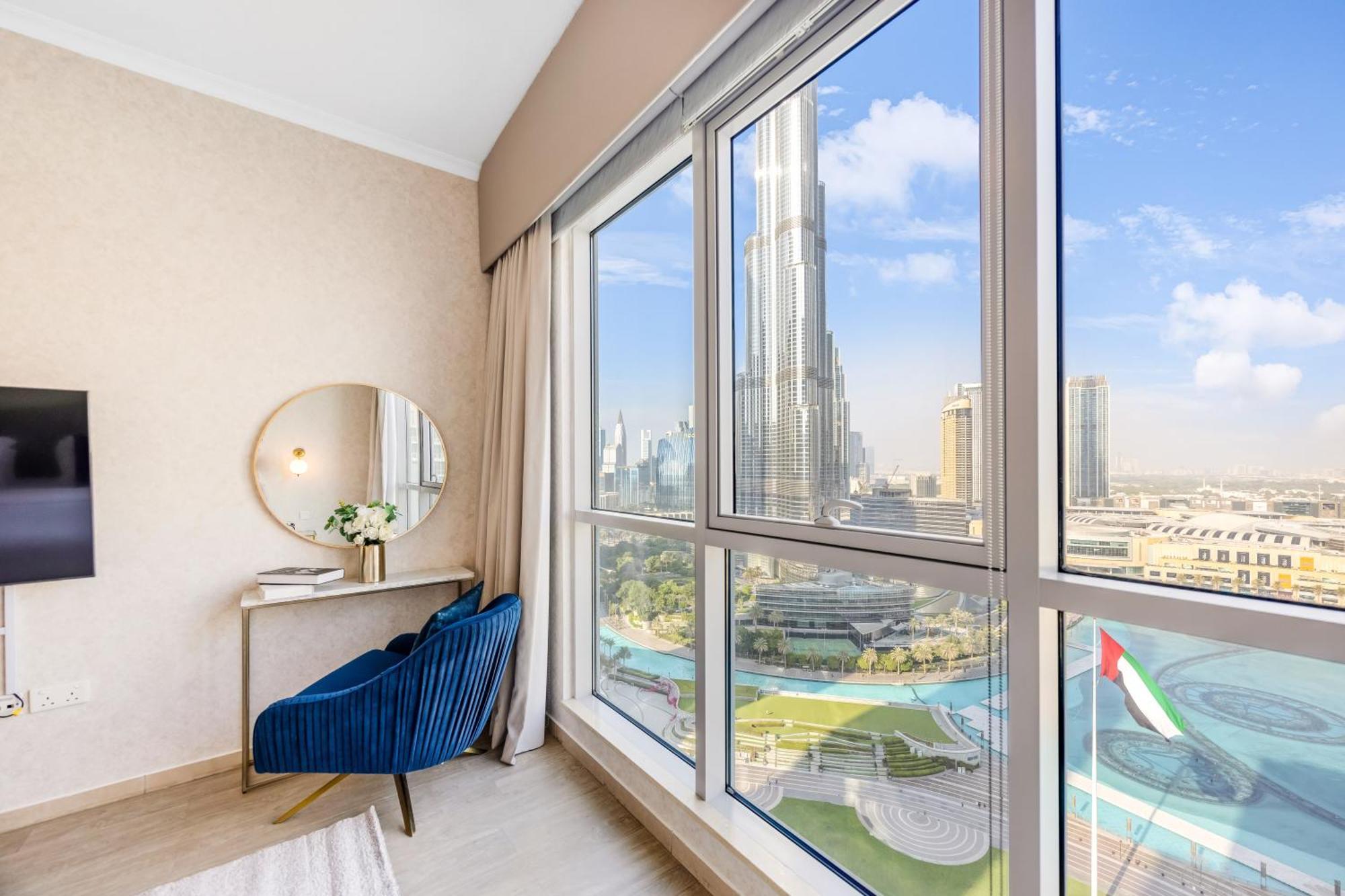 Durrani Homes - Grandiose 5Br Besides Dubai Mall With Burjkhalifa And Fountain View מראה חיצוני תמונה
