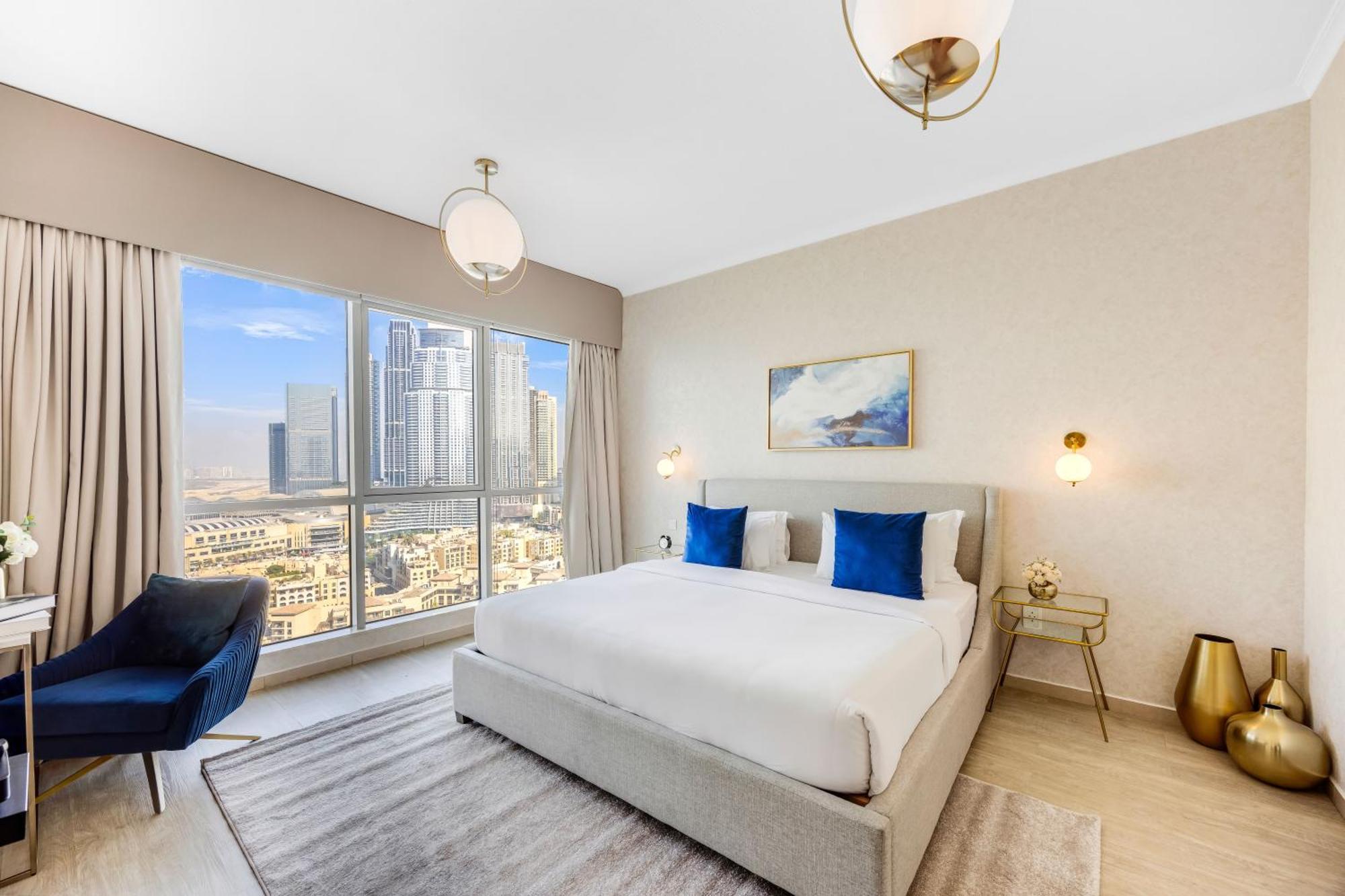 Durrani Homes - Grandiose 5Br Besides Dubai Mall With Burjkhalifa And Fountain View מראה חיצוני תמונה