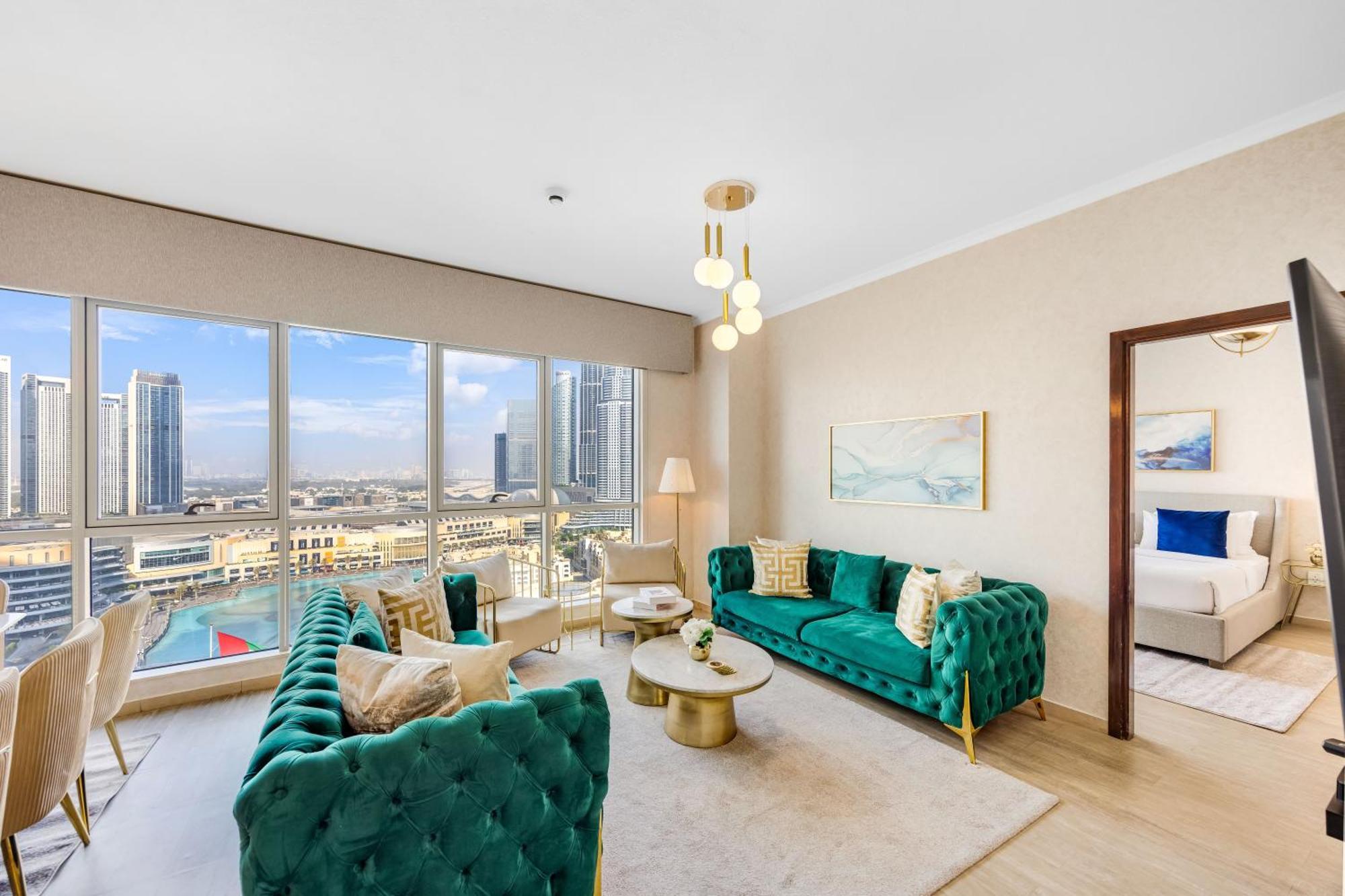 Durrani Homes - Grandiose 5Br Besides Dubai Mall With Burjkhalifa And Fountain View מראה חיצוני תמונה
