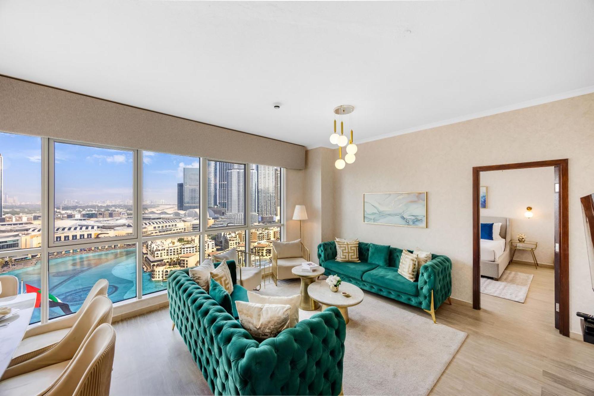 Durrani Homes - Grandiose 5Br Besides Dubai Mall With Burjkhalifa And Fountain View מראה חיצוני תמונה