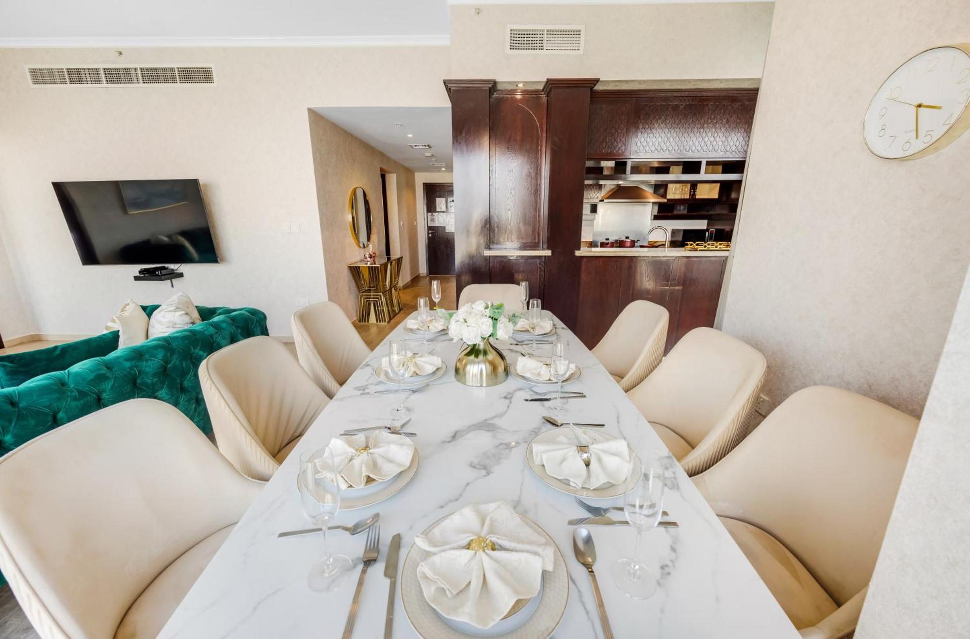 Durrani Homes - Grandiose 5Br Besides Dubai Mall With Burjkhalifa And Fountain View מראה חיצוני תמונה