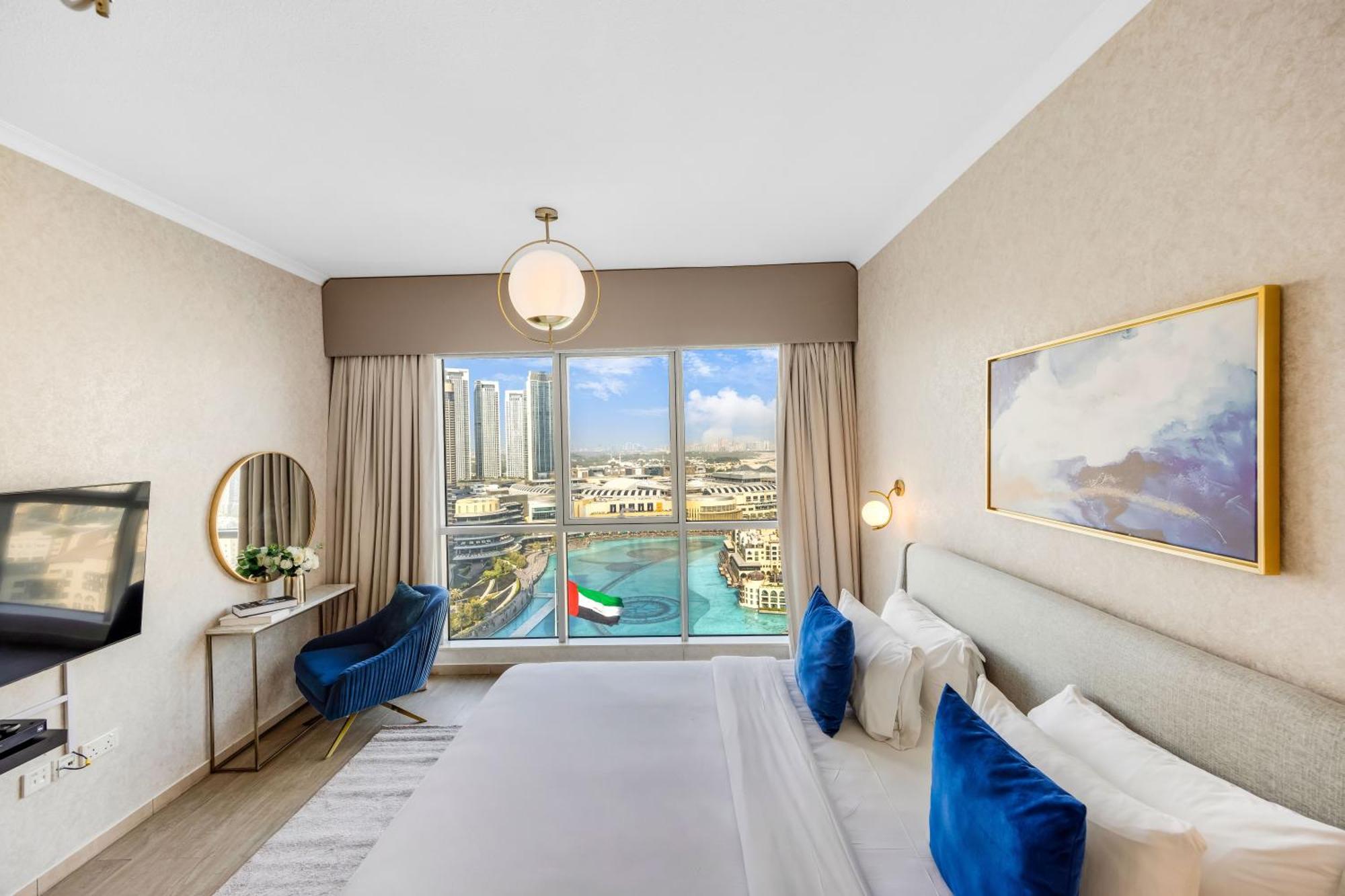 Durrani Homes - Grandiose 5Br Besides Dubai Mall With Burjkhalifa And Fountain View מראה חיצוני תמונה