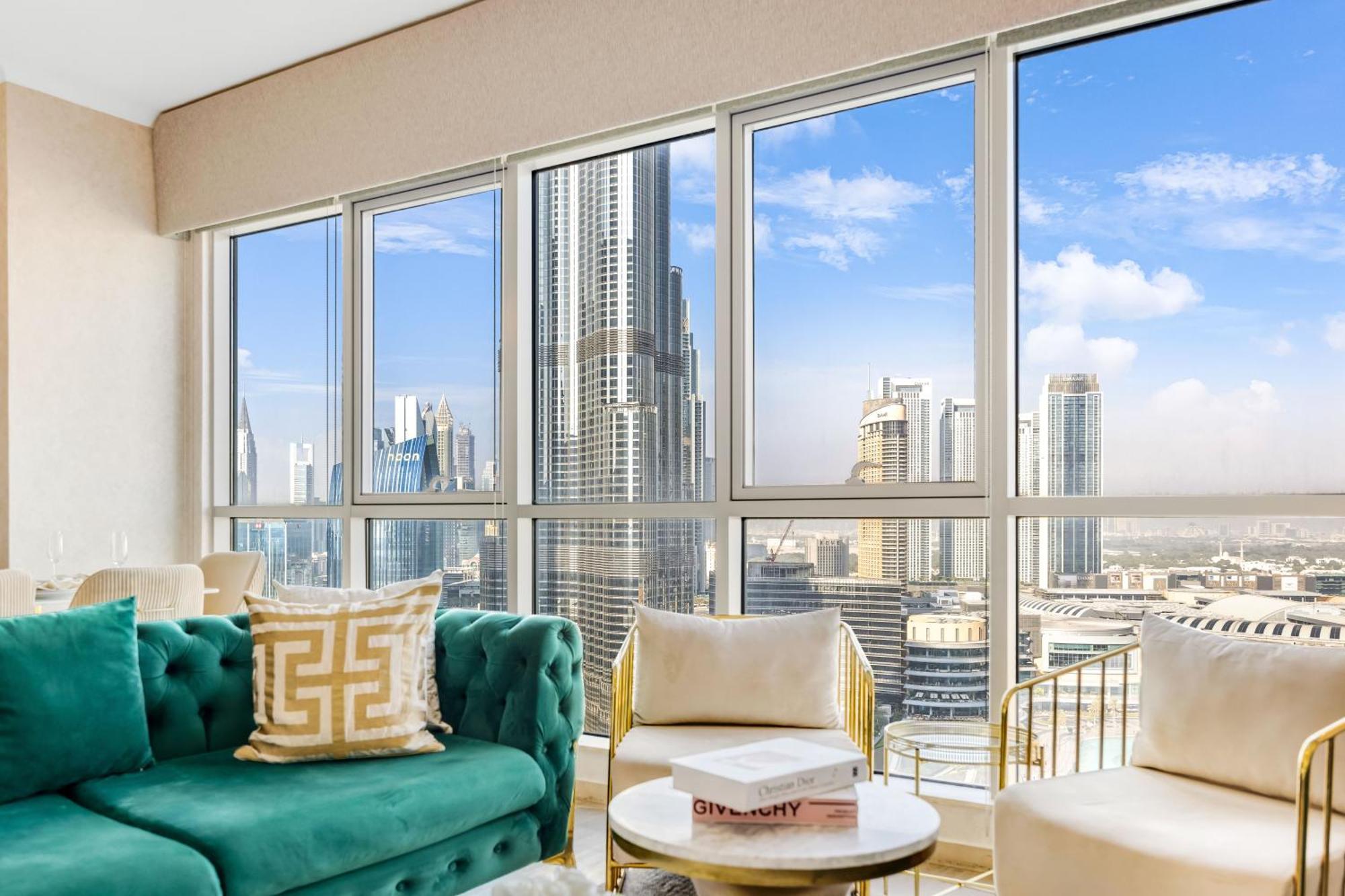 Durrani Homes - Grandiose 5Br Besides Dubai Mall With Burjkhalifa And Fountain View מראה חיצוני תמונה