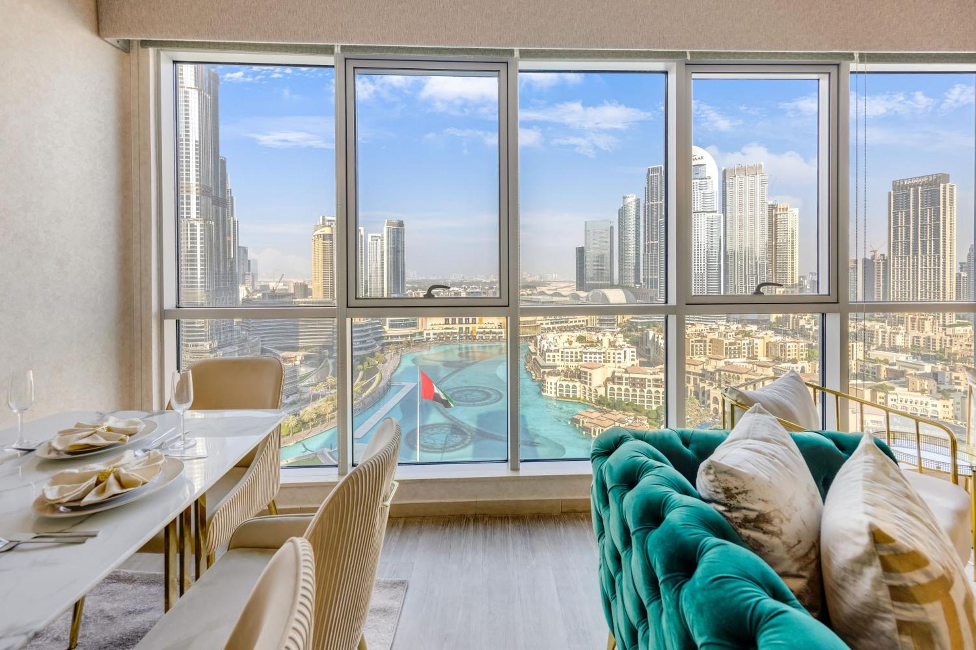 Durrani Homes - Grandiose 5Br Besides Dubai Mall With Burjkhalifa And Fountain View מראה חיצוני תמונה